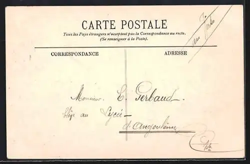 AK Arcachon, Les Hôtels Richelieu et Victoria à marée haute