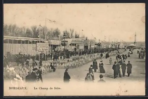 AK Bordeaux, Le Champ de foire
