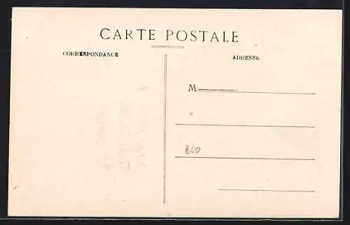 AK Lacanau-Océan, Place de la Gare mit Restaurant im Hintergrund