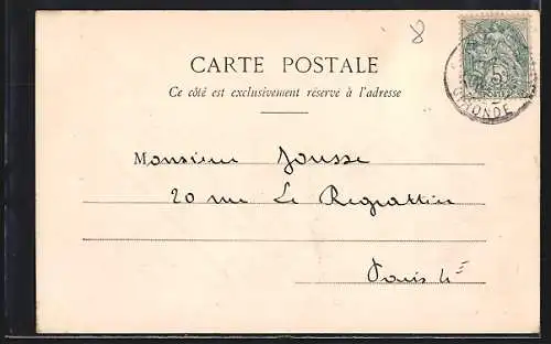 AK Soulac-sur-Mer, Place de l`Église