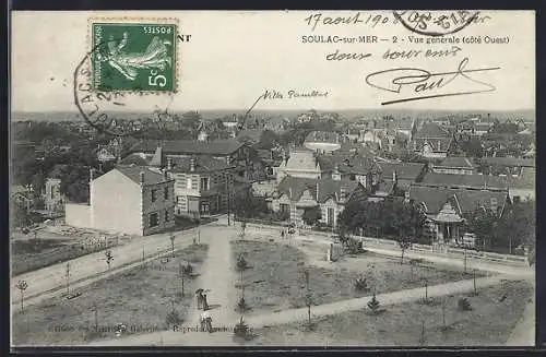 AK Soulac-sur-Mer, Vue générale