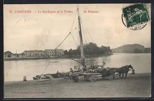 AK Libourne, La Dordogne et le Tertre de Fronsac