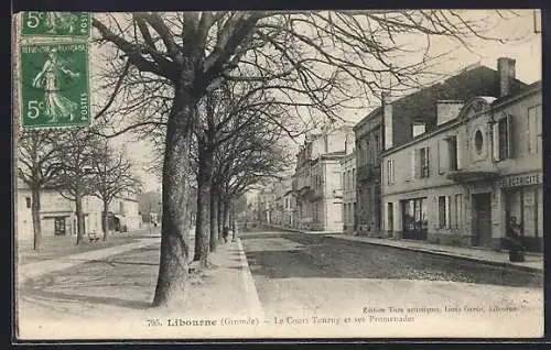 AK Libourne, Le Cours Tourny et ses Promenades