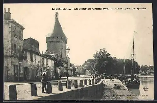 AK Libourne, La Tour du Grand Port et les Quais