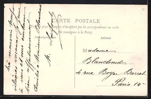 AK Bordeaux, Le Théâtre Francais et scène de rue animée
