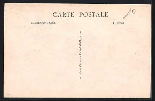 AK Gradignan, Orphelinat Saint-Francois-Xavier, Cérémonie de la 1re Communion 1932, Procession