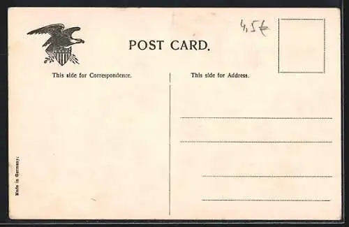 AK Greenport, NY, Main Street showing Presbytarian Church