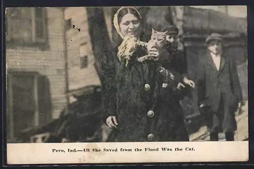 AK Peru, IN, All she saved from the Flood was the Cat