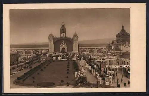 AK Prag, Prager Mustermesse, Ausstellungshalle