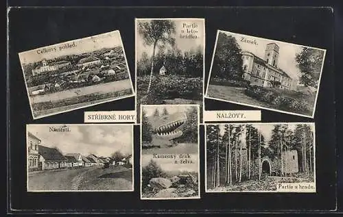 AK Nalzovy, Stribrne Hory, Zamek, Namesti