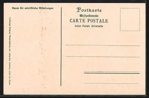 AK Herschbach, Reliefkarte Breuschtal aus der Vogelschau