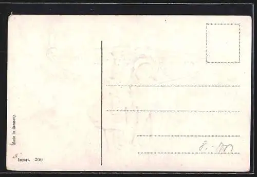AK Kinder unter einem Tannenzweig mit Kerzen, Fröhliche Weihnachten