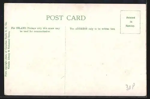 AK Liverpool, SS Lake Champlain leaving the Landing Stage, Passagierschiff