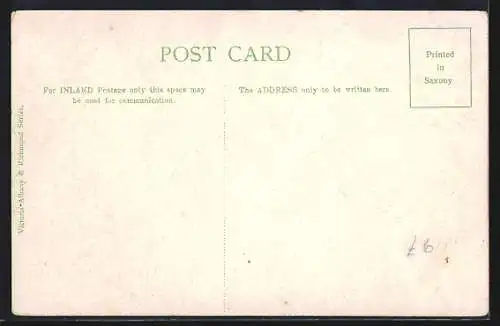 AK Passagierschiff RMS Campania bei rauem Wellengang