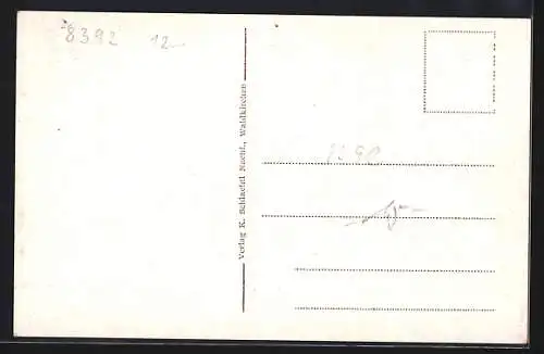 AK Waldkirchen / Ndb., Ortsansicht aus der Vogelschau