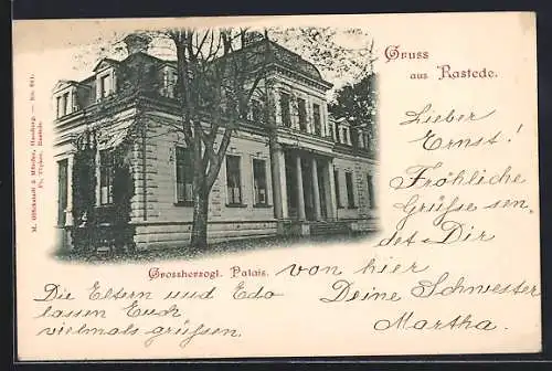 AK Rastede, Grossherzogliches Palais