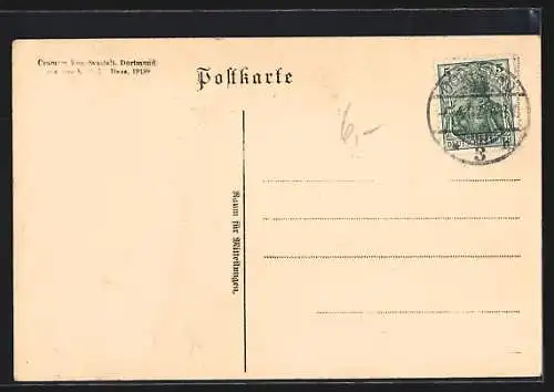 AK Dortmund, Restaurant Wintergarten von Ewald Risse