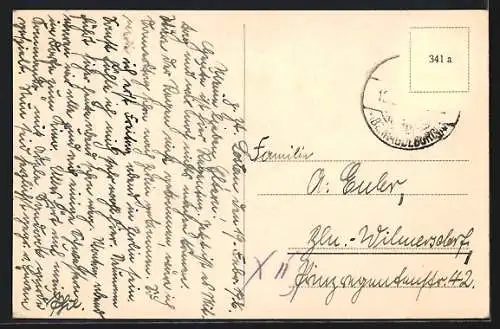 AK Lostau, Ansicht der Heilstätte