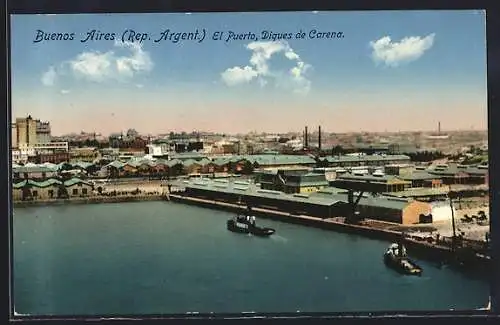 AK Buenos Aires, El Puerto, Diques de Carena