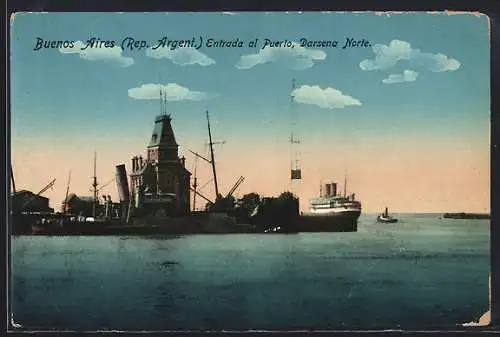 AK Buenos Aires, Entrada al Puerto, Darsena Norte