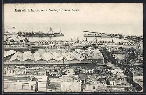 AK Buenos Aires, Entrada á la Darsena Norte