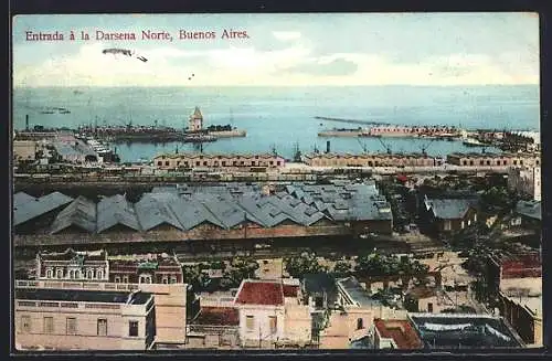 AK Buenos Aires, Entrata à la Darsena, Hafen