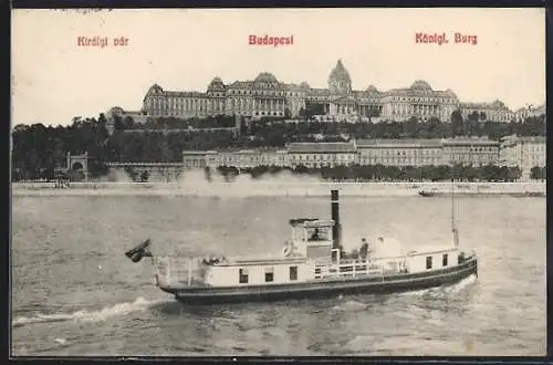 AK Budapest, Königl. Burg