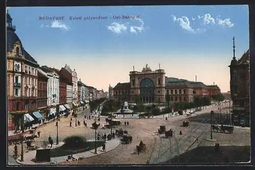 AK Budapest, Ost-Bahnhof