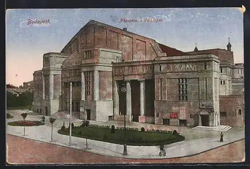 AK Budapest, Partie an der Volksoper