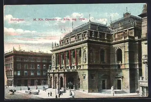 AK Budapest, M. Kir. Operahaz