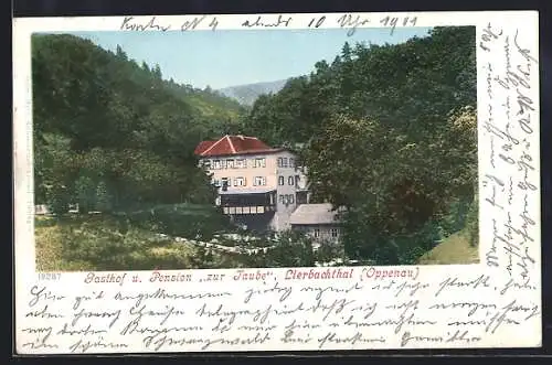 AK Lierbachthal, Gasthof und Pension zur Taube