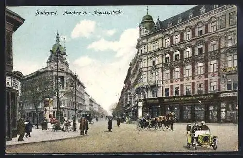 AK Budapest, Andrássy-út