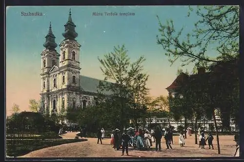 AK Szabadka, Maria Terézia templom