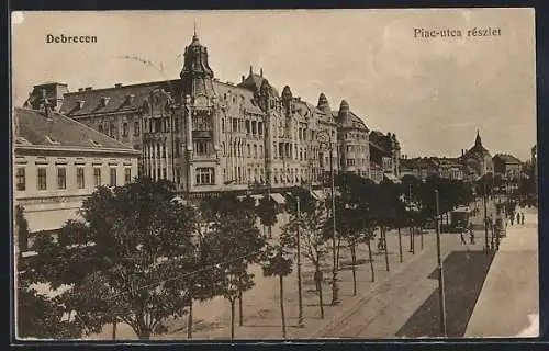 AK Debrecen, Piac-utca reszlet