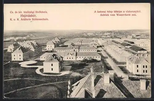 AK Hajmáskér, Látkép a viztoronyból