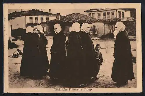 AK Prilep, Platzpartie mit Türkischen Frauen