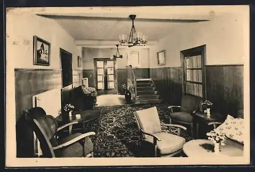 AK Wien, Mauer, Erholungsheim RDB Haus am Wienerwald, Waldgasse 16, Innenansicht