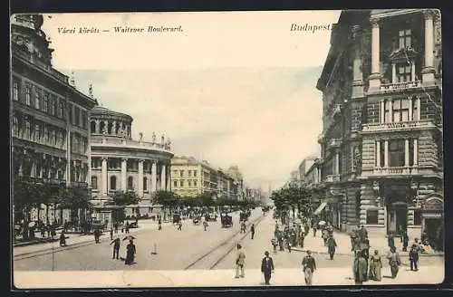 AK Budapest, Partie am Waitzner Boulevard