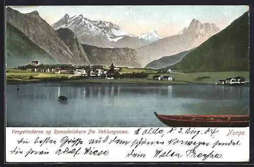 AK Romsdalshorn, Vengetinderne og Romsdalshorn fra Veblungsnaes