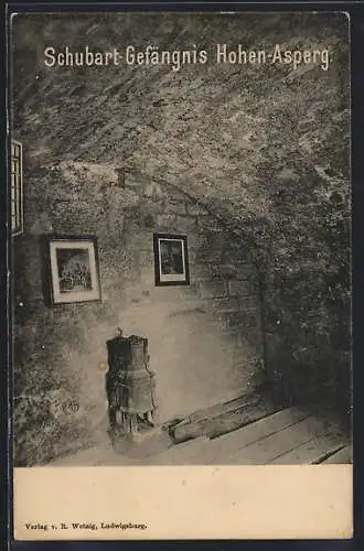 AK Hohen-Asperg, Schubart-Gefängnis, Innenansicht