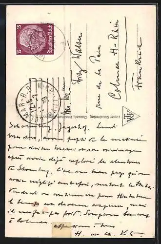 AK Mühlbachl, Ort mit Schloss Trautson