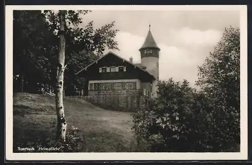 AK Sparneck, Gasthaus Heimatliebe