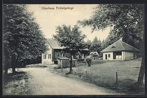 AK Tröstau, Gasthaus Kgl. Forsthaus Silberhaus