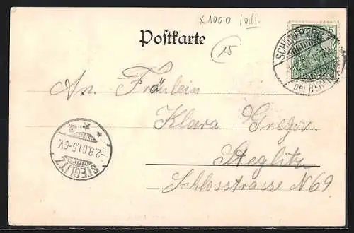 AK Berlin-Kreuzberg, Hotel Deutscher Hof, Apollo-Saal, Luckauerstrasse 15
