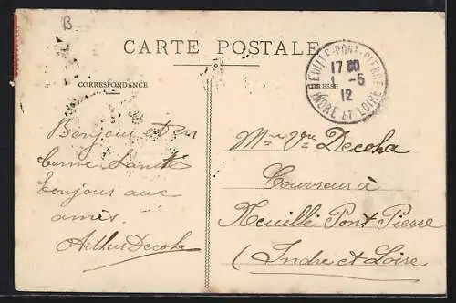 AK 6. Régiment du Génie, Pont de chevalets sur la Loire