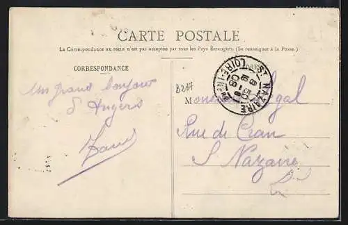 AK Angers, Lancement d`un Pont sur la Maine par le 6. Génie