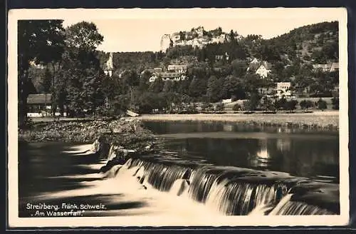AK Streitberg / Fränk. Schweiz, Am Wasserfall