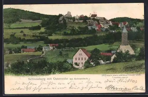 AK Schlossberg / Schnaittach, Ortsansicht mit Osternohe