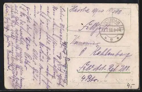 AK Potsdam / Klein-Glienicke-Neubabelsberg, Flusspartie mit Booten