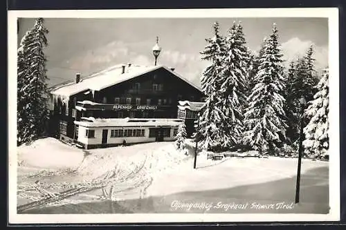 AK Schwaz /Tirol, Der Alpengasthof Grafenast